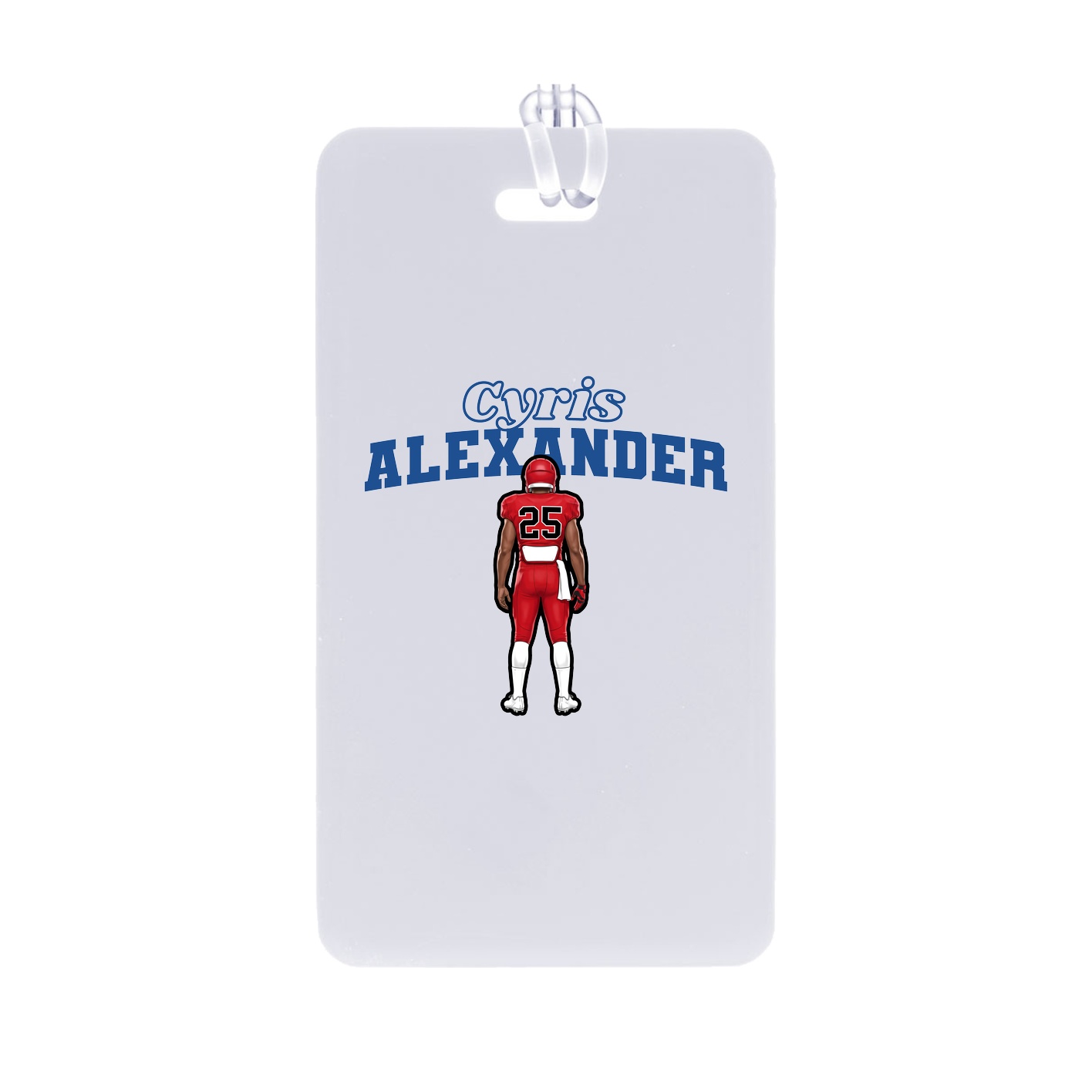 Bag Tag — Name Arch in Classic
