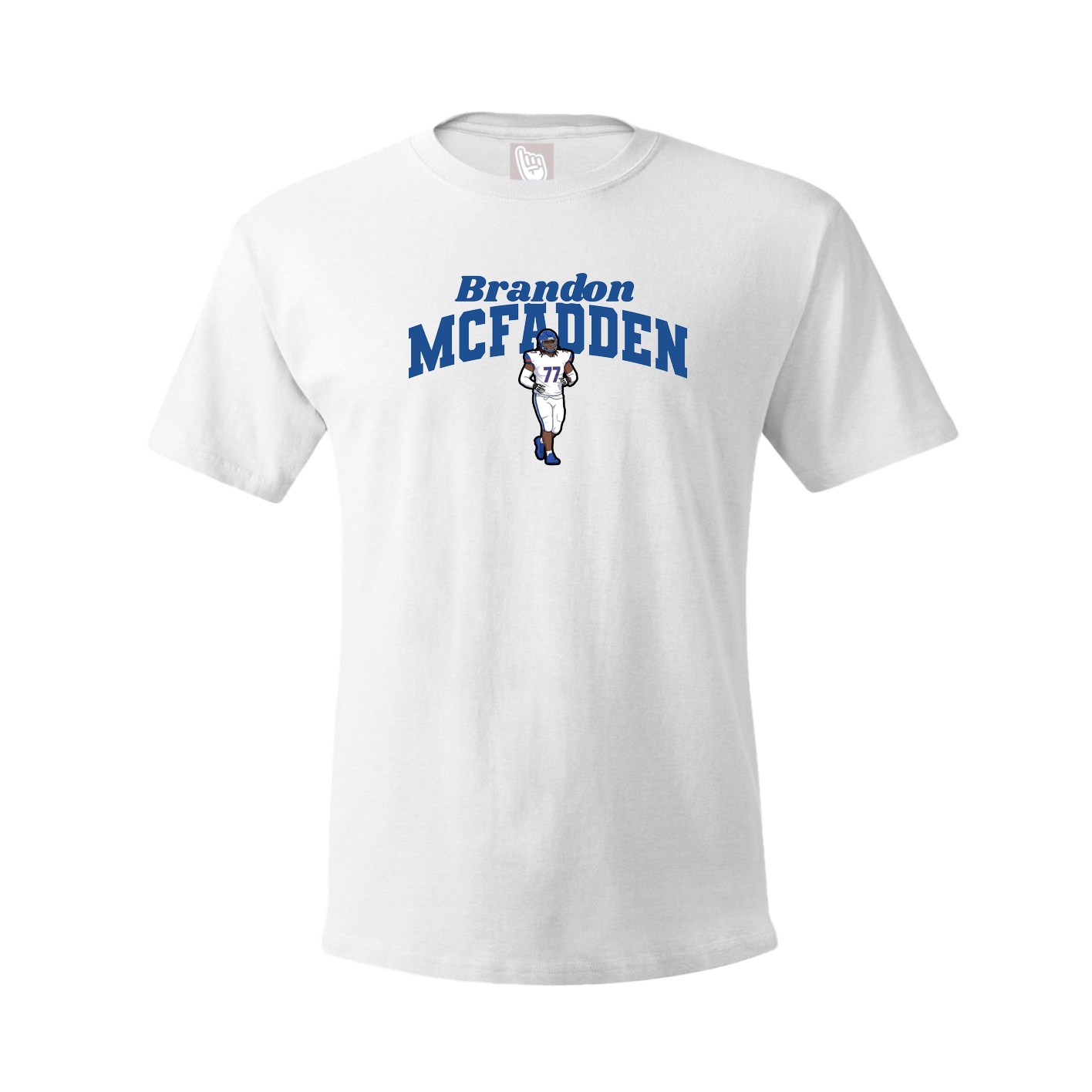 Tee — Signature Arch in White