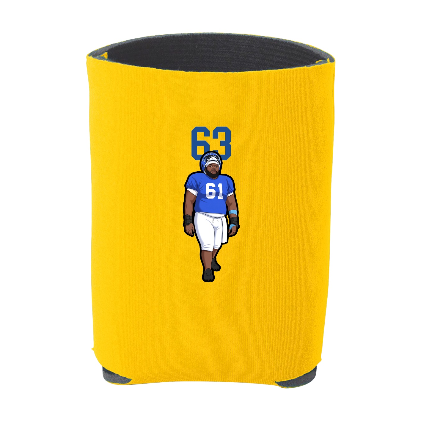 Can Holder — Number Top in Yellow