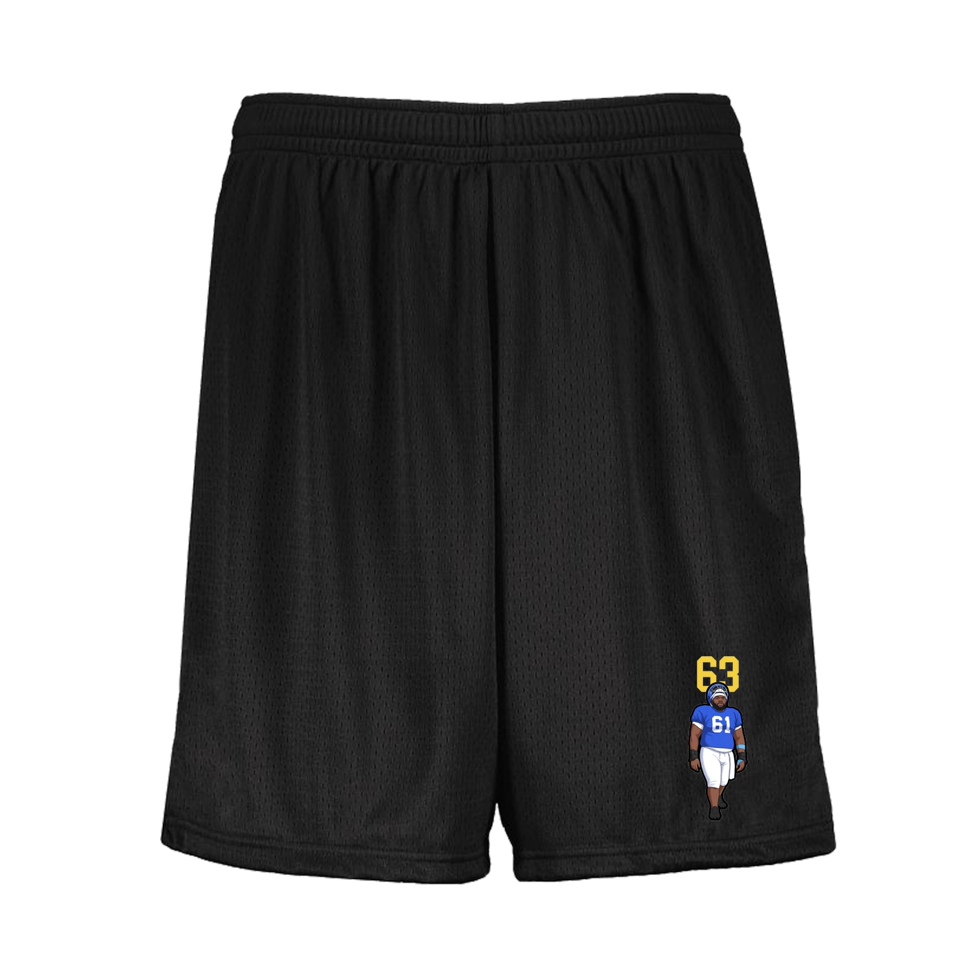 Shorts — Number Top in Black