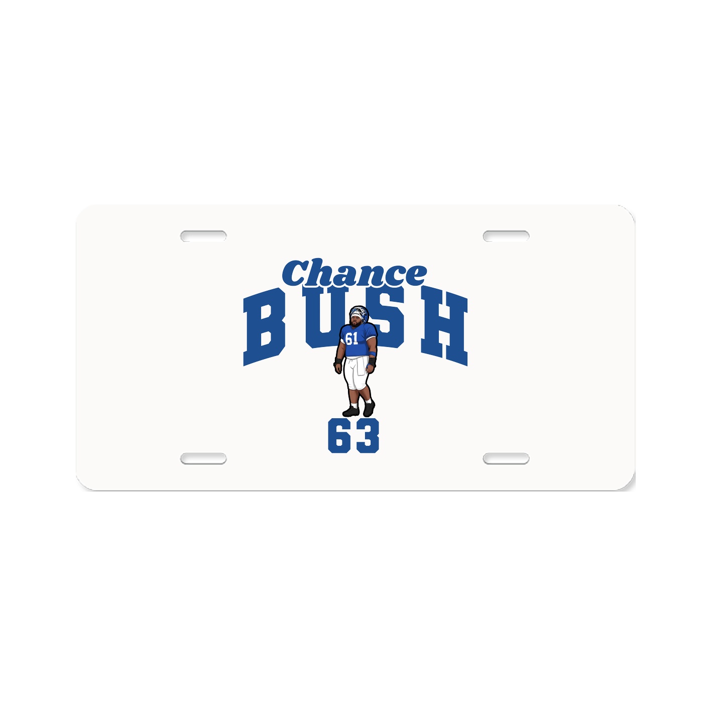 License Plate — Signature Arch in Classic
