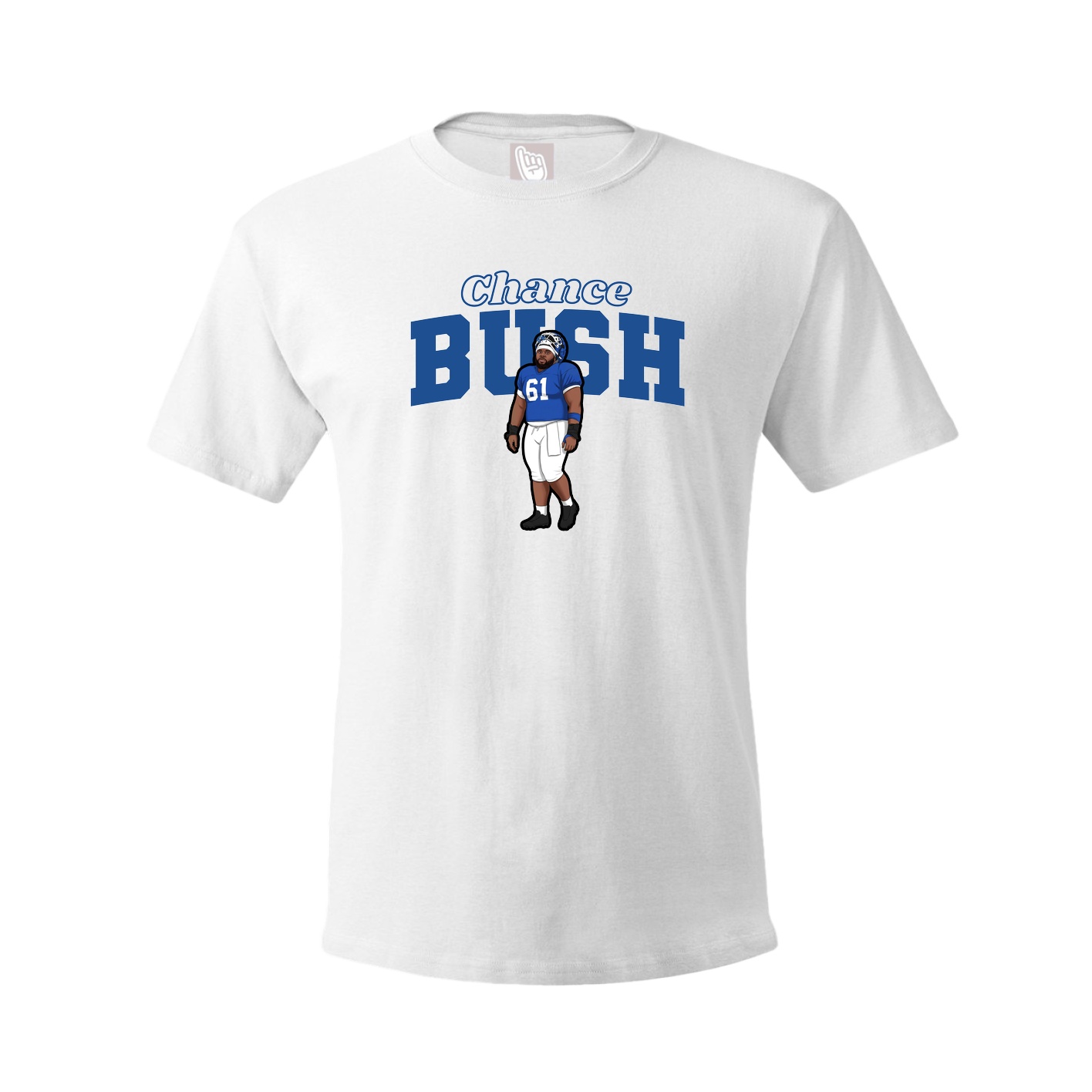 Tee — Name Arch in White