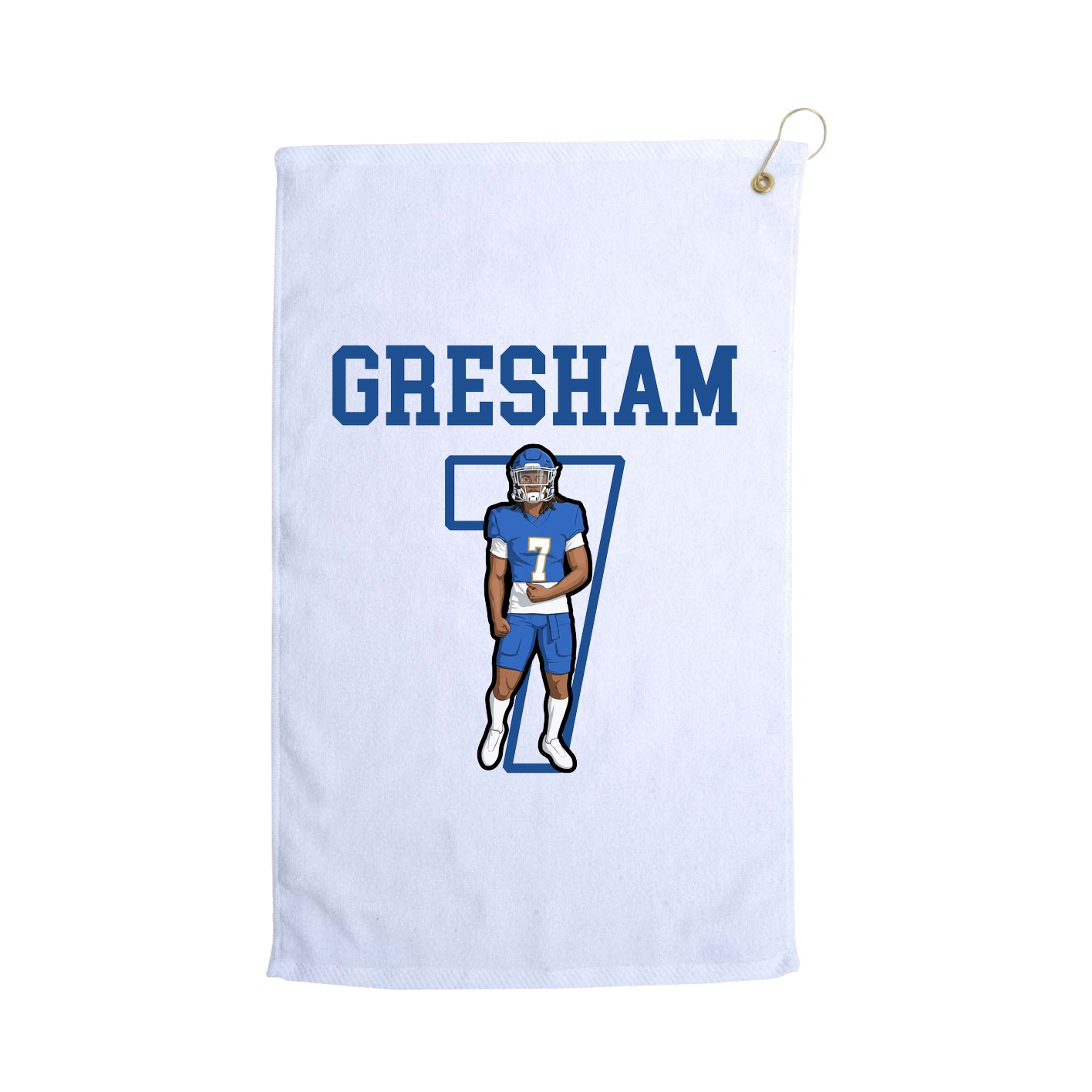 Golf Towel — Shirsey in White