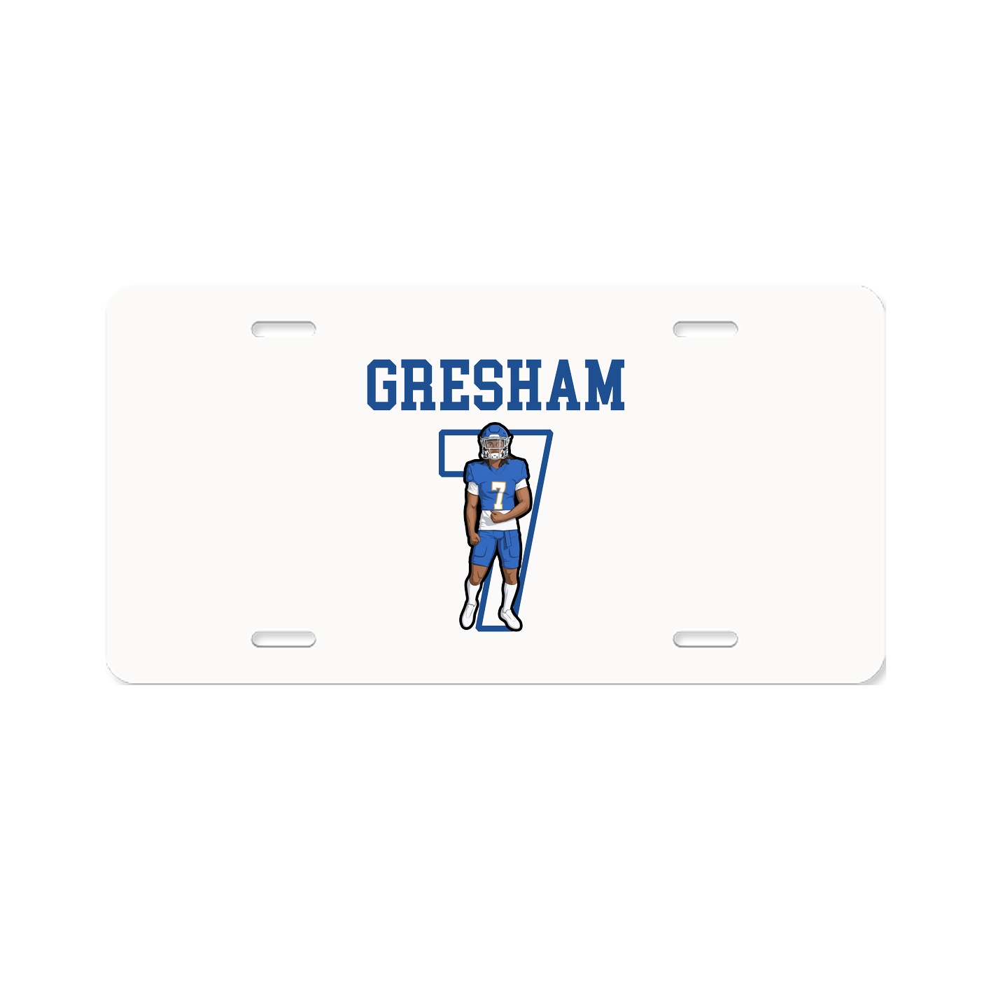 License Plate — Shirsey in Classic