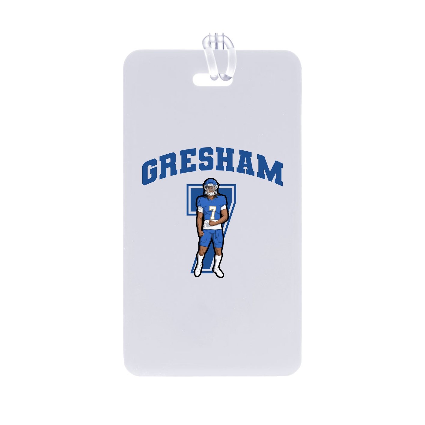 Bag Tag — Number in Classic