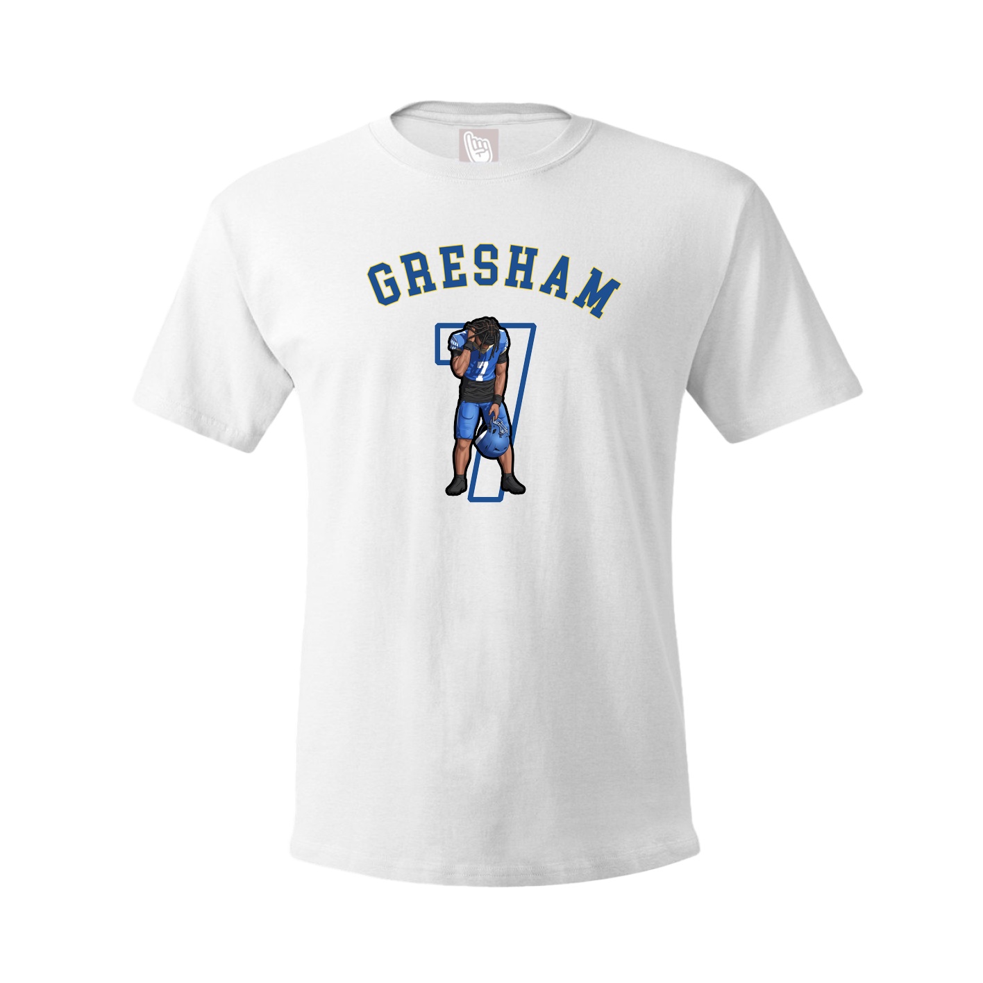 Youth Tee — Shirsey Arch in White