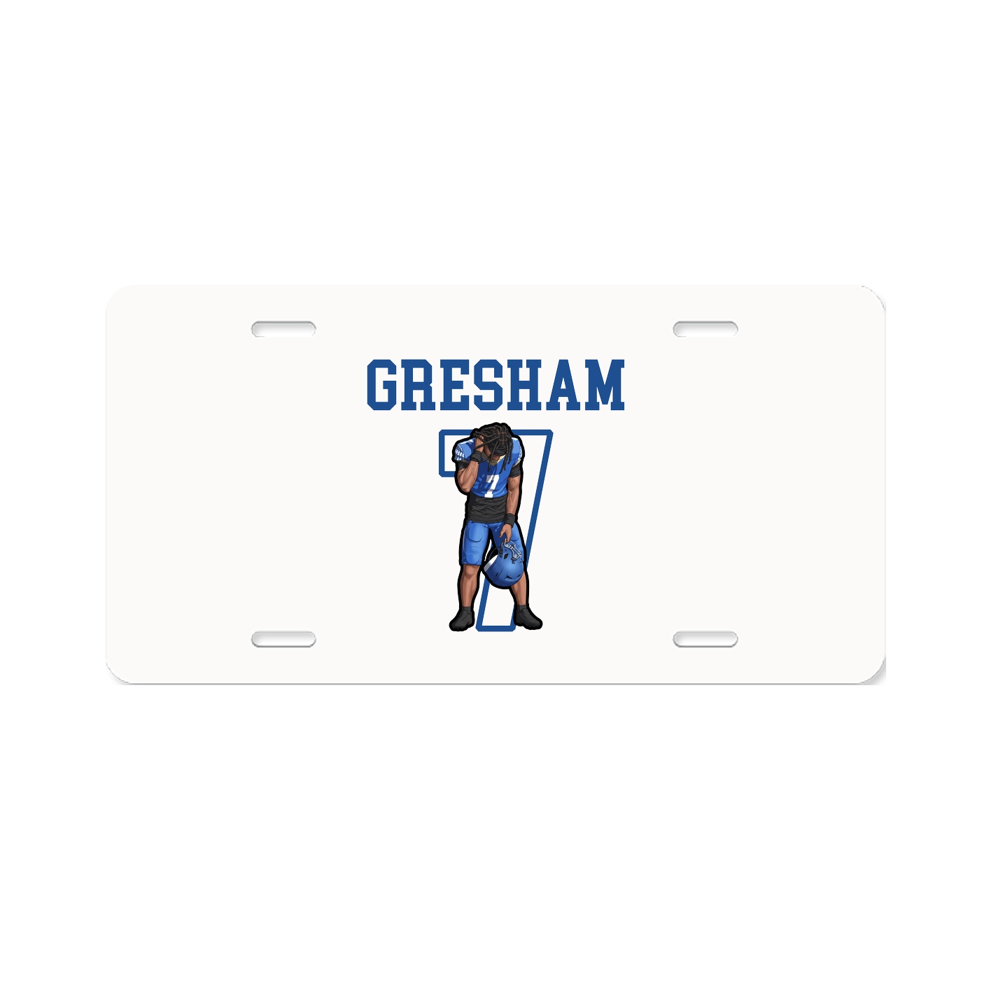 License Plate — Shirsey in Classic