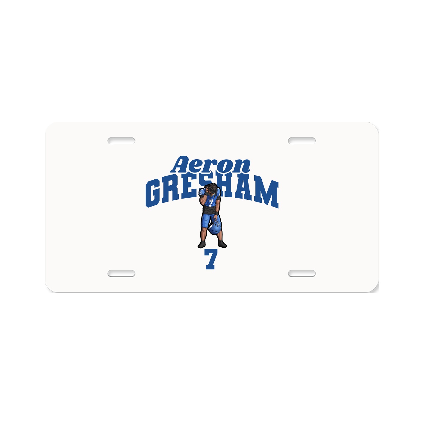 License Plate — Signature Arch in Classic