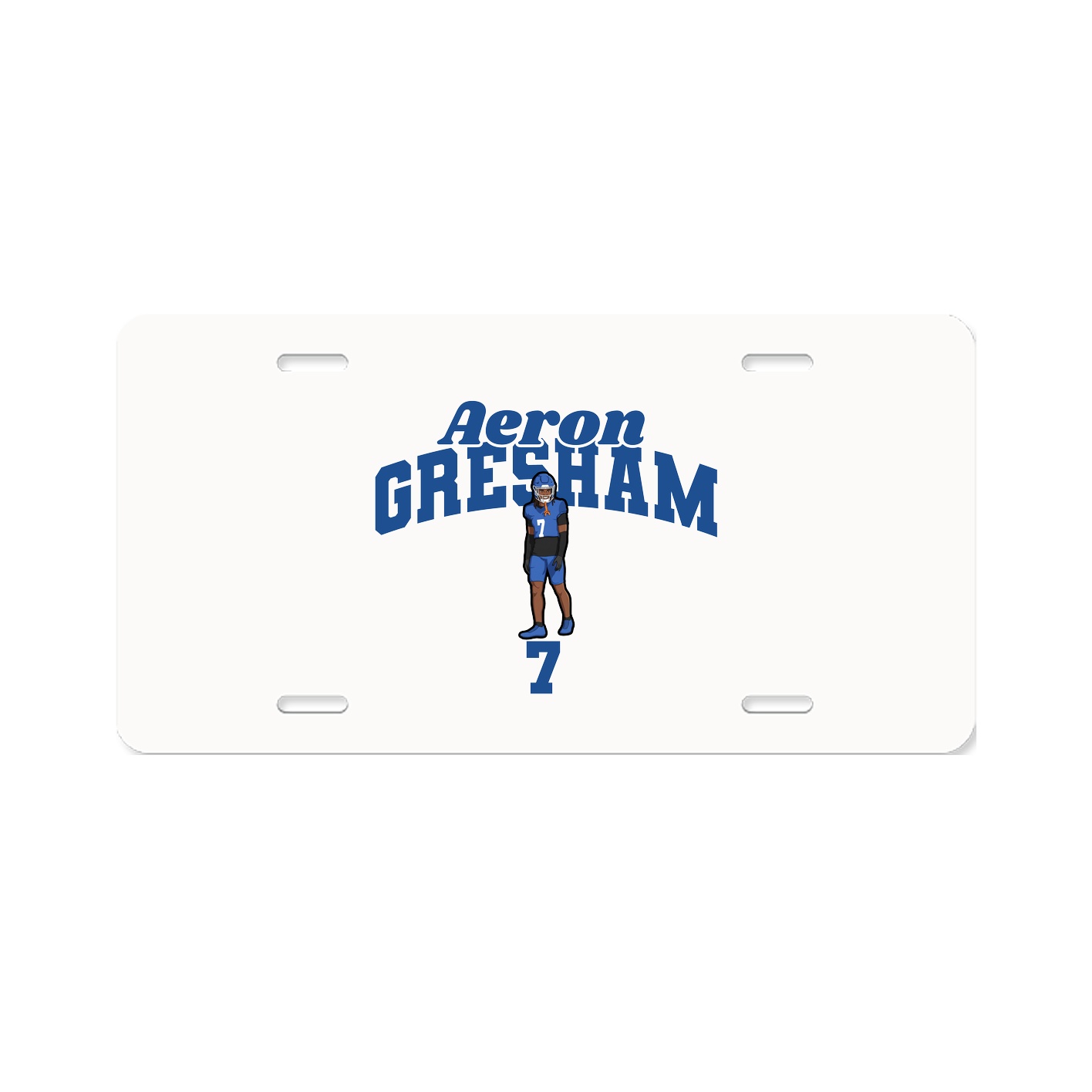 License Plate — Signature Arch in Classic