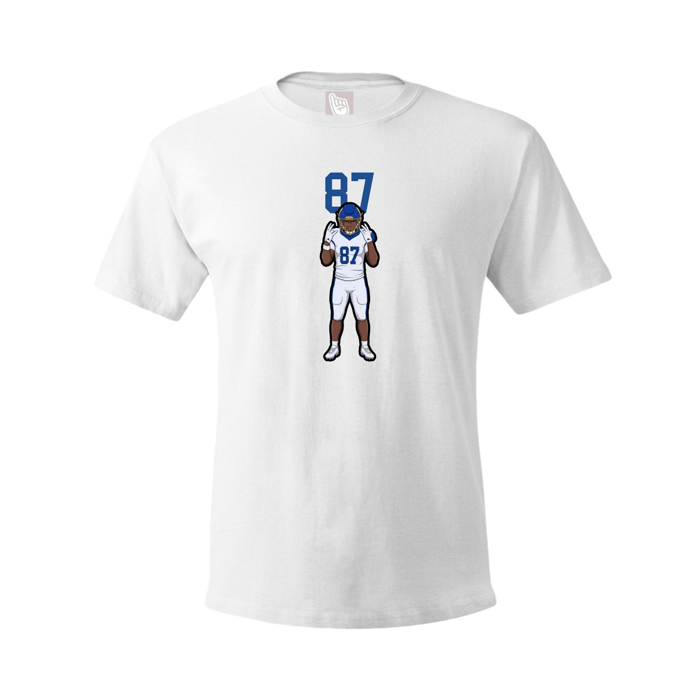Tee — Number Top in White