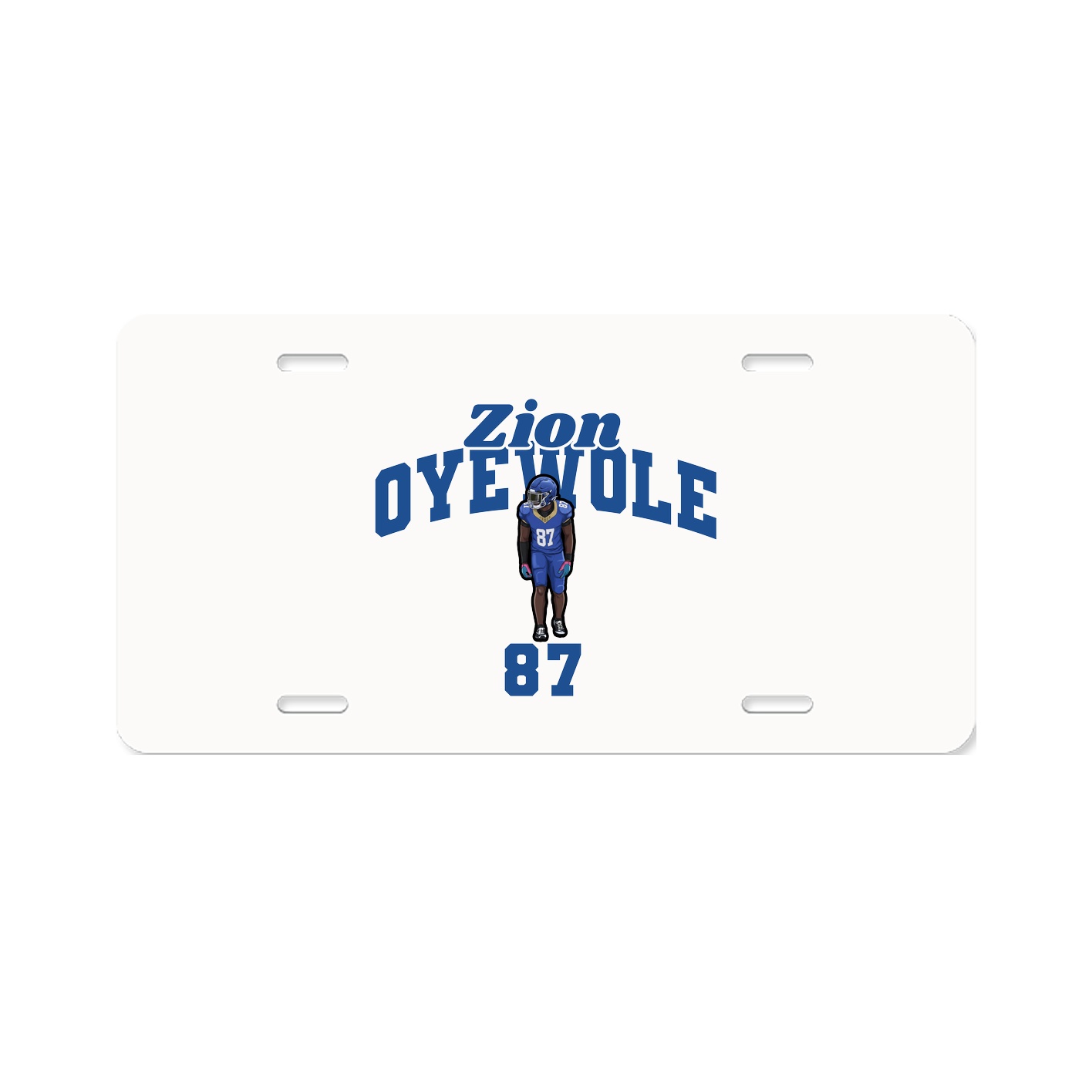 License Plate — Signature Arch in Classic