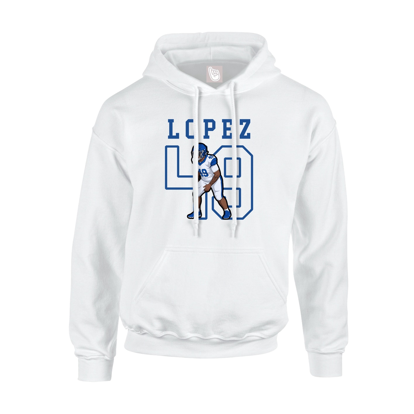 Youth Hoodie — Shirsey in White