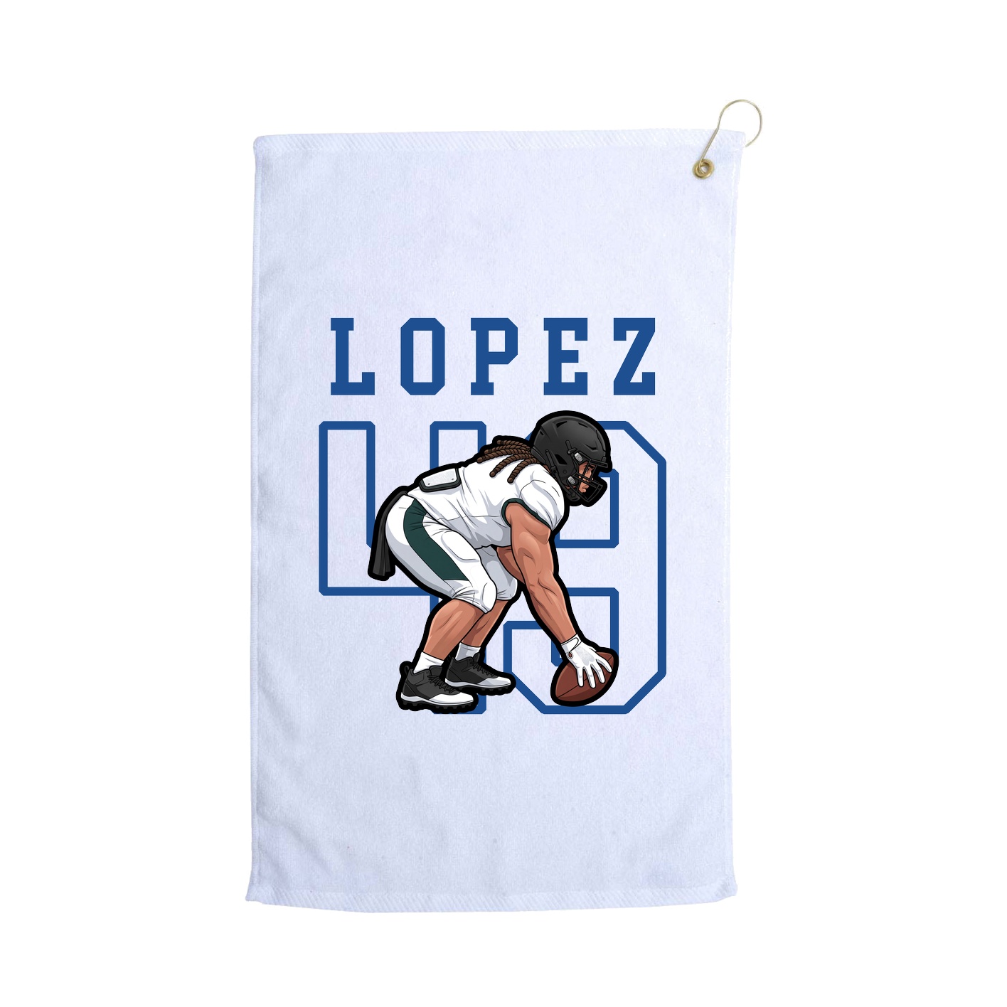 Golf Towel — Shirsey in White
