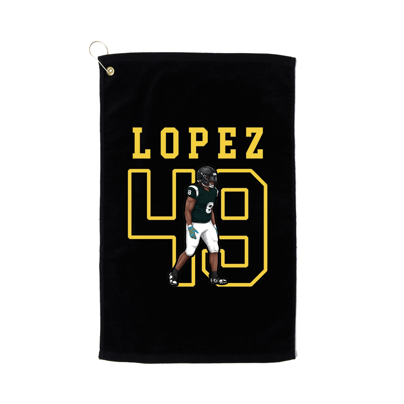 Golf Towel — Shirsey in Black