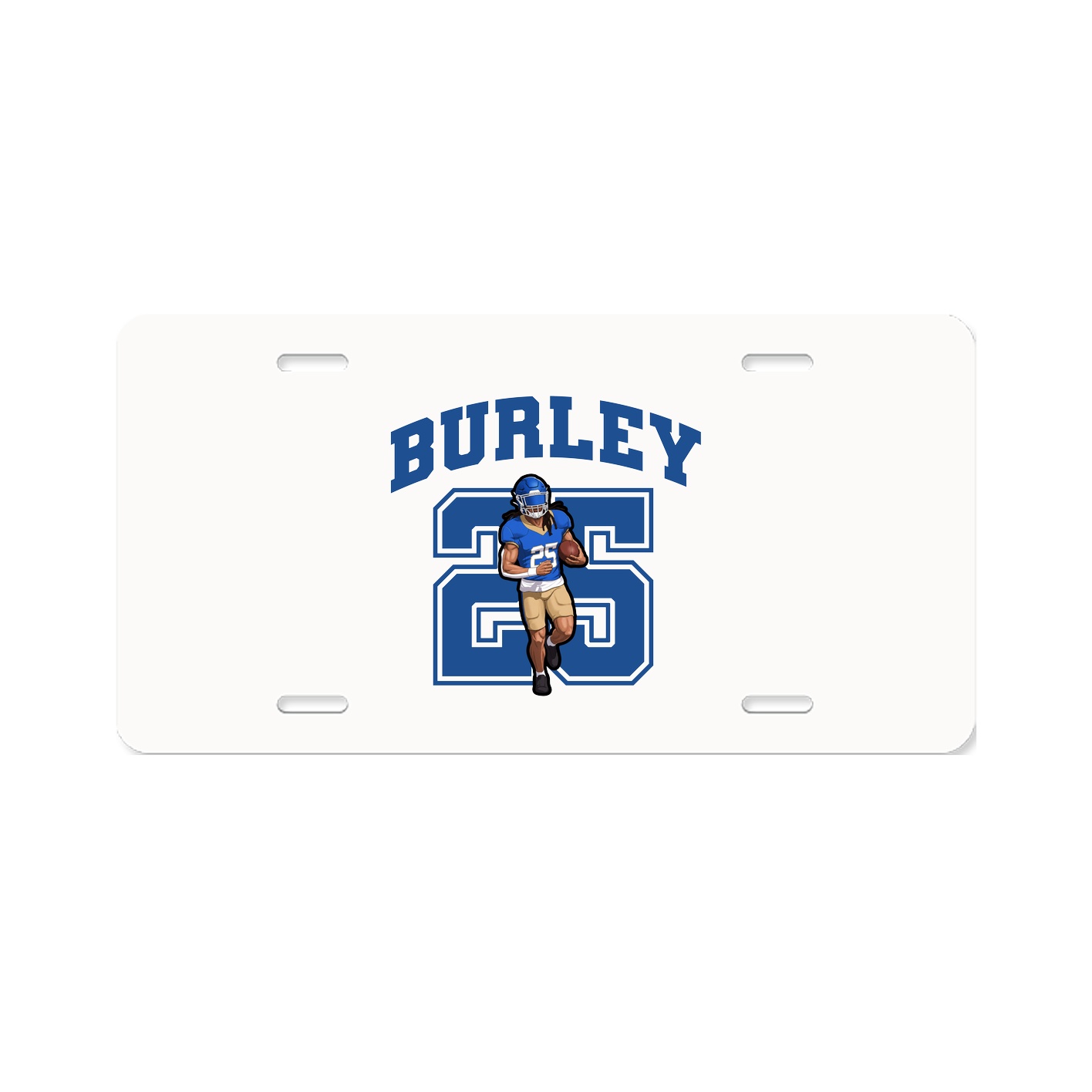License Plate — Number in Classic
