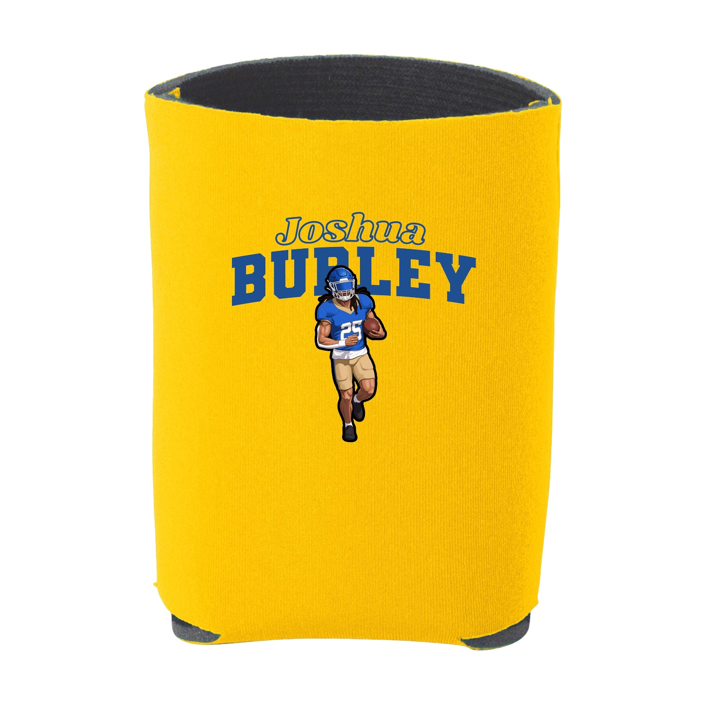 Can Holder — Name Arch in Yellow