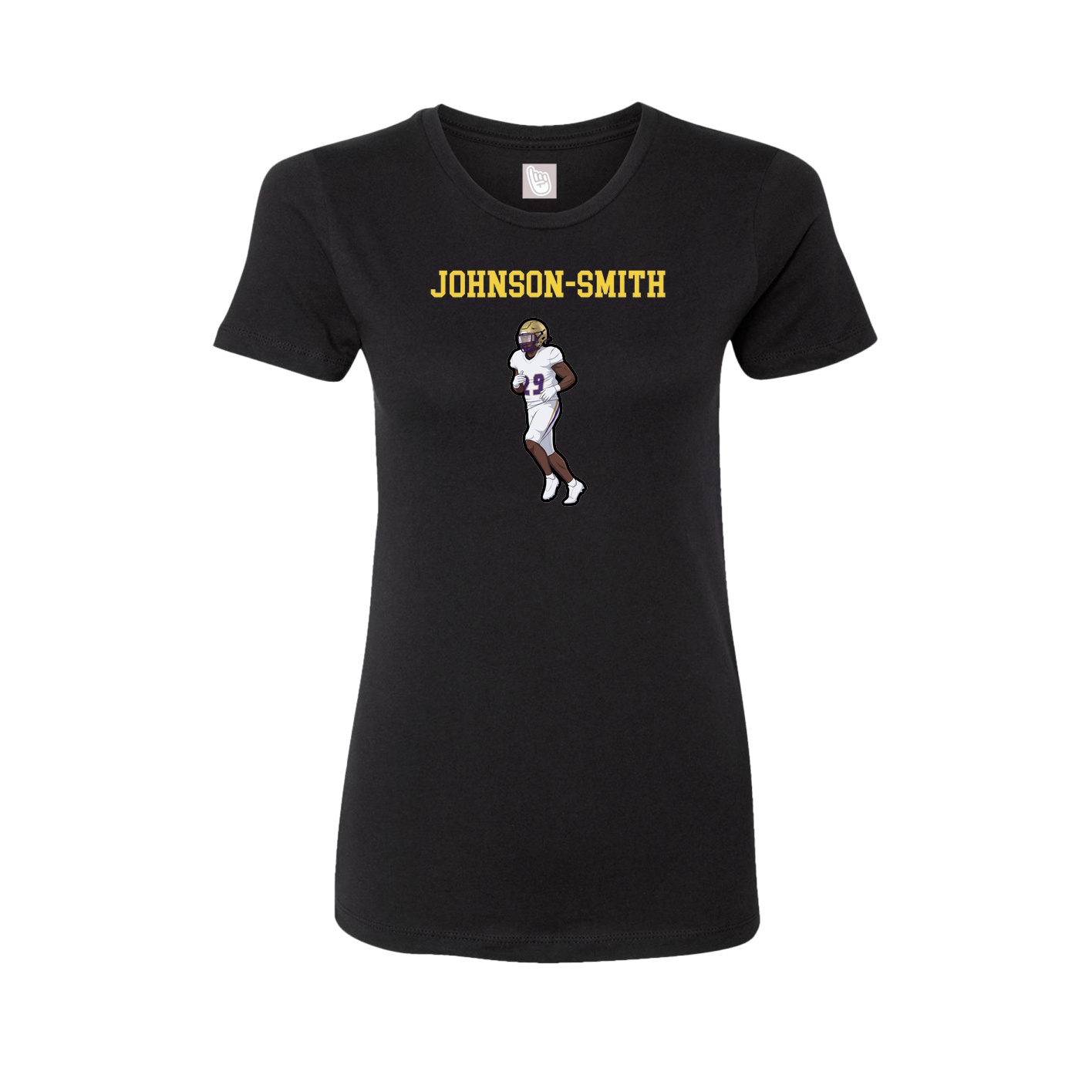 Fitted Women's Tee — Shirsey in Black
