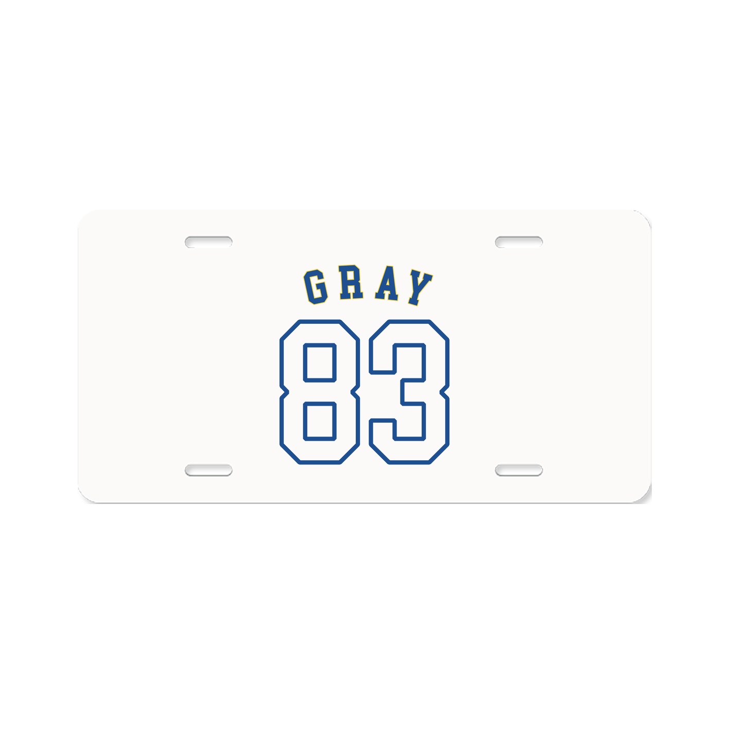 License Plate — Shirsey Arch in Classic