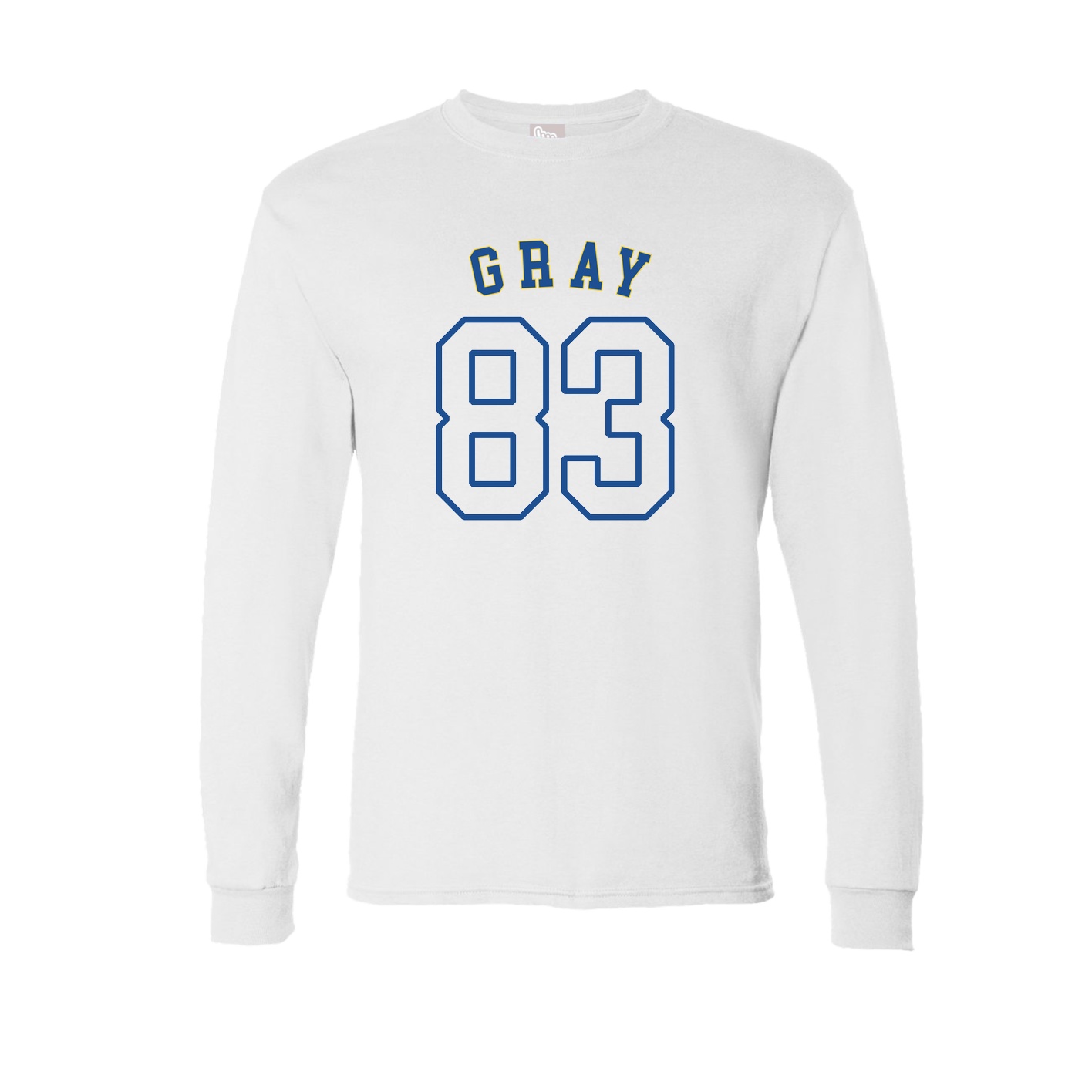 Long Sleeve Tee — Shirsey Arch in White