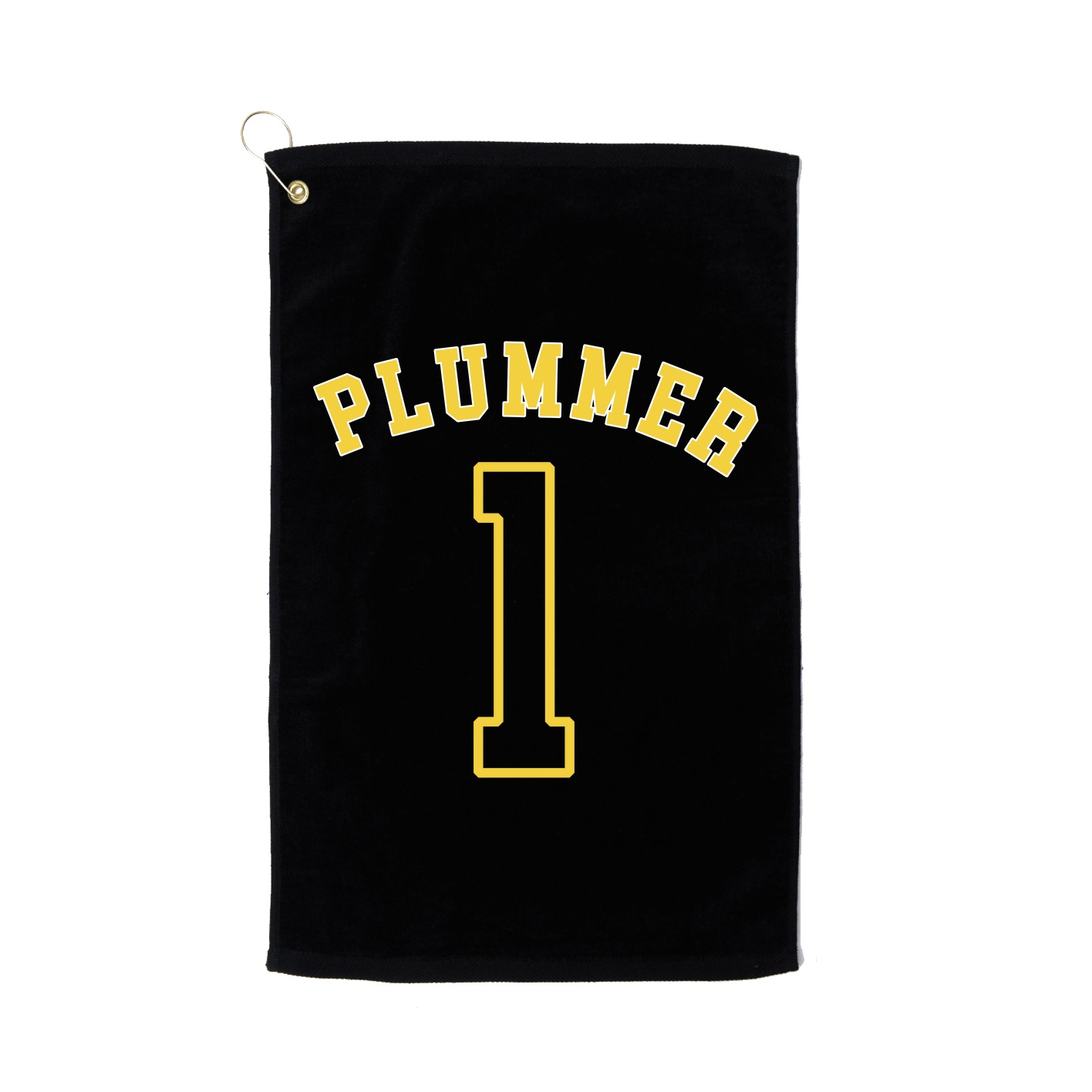 Golf Towel — Shirsey Arch in Black