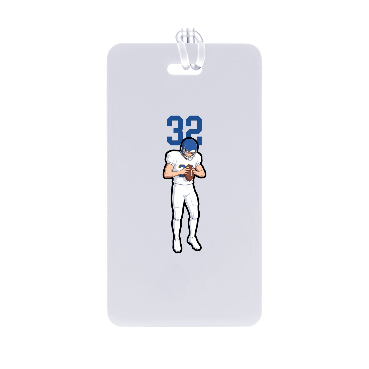 Bag Tag — Number Top in Classic