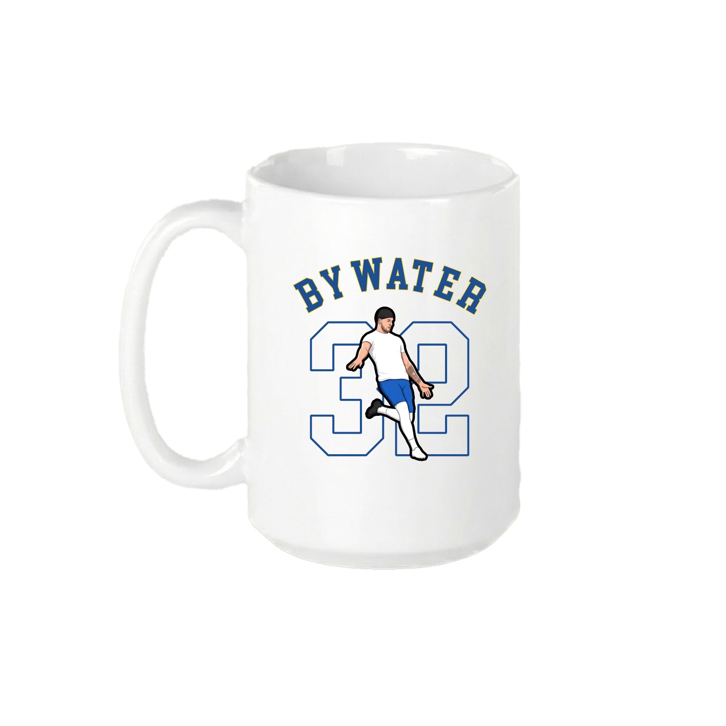15oz Coffee Mug — Shirsey Arch in White