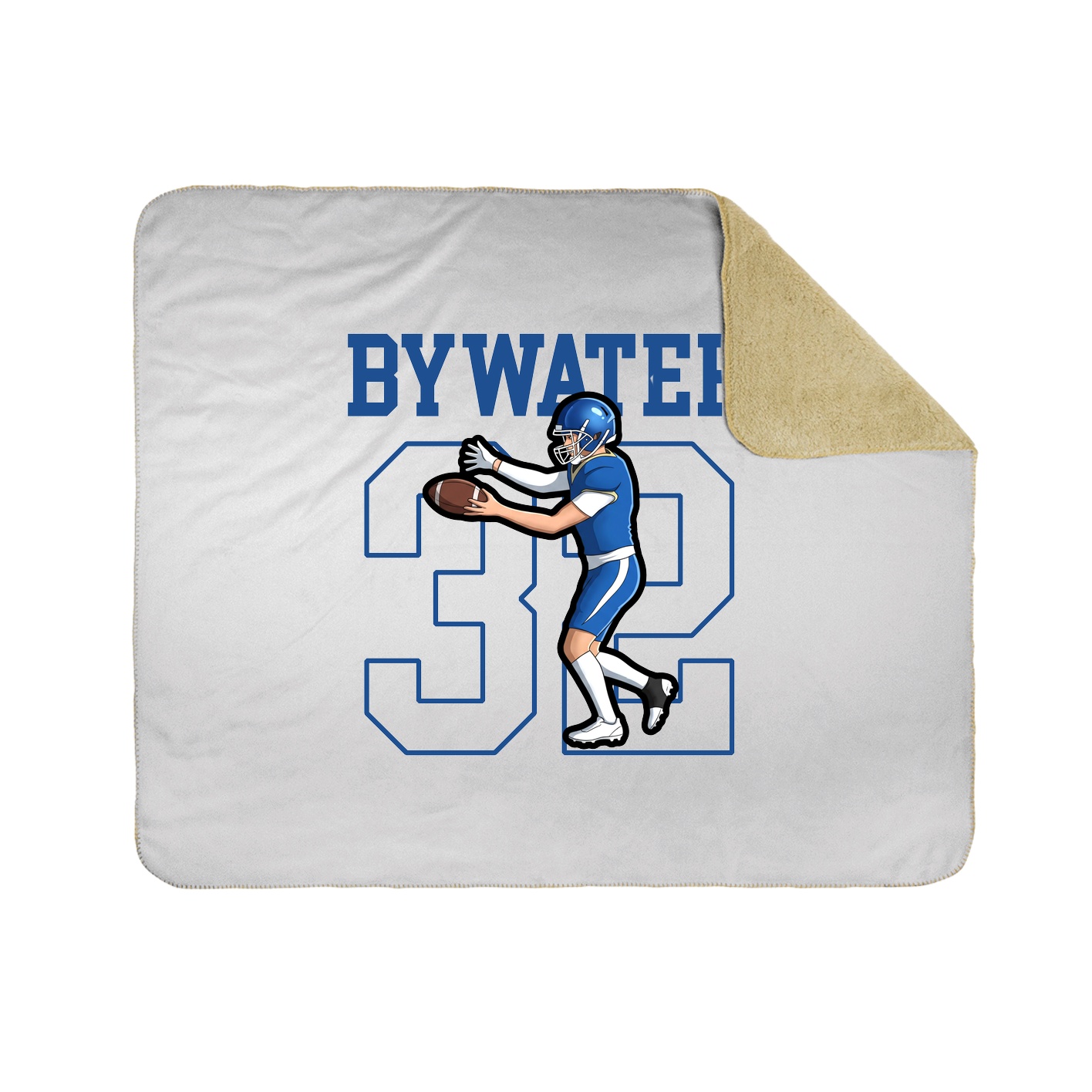50x60 Sherpa Lined Throw Blanket