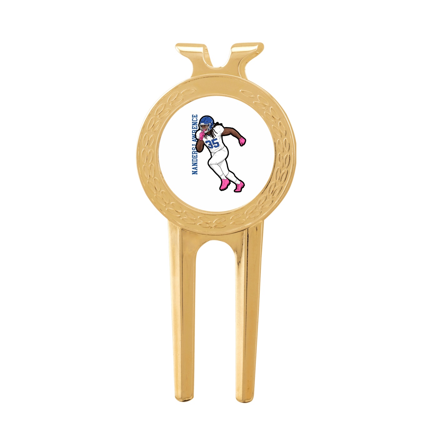 Divot Tool with Ball Marker — Name Vertical in Classic