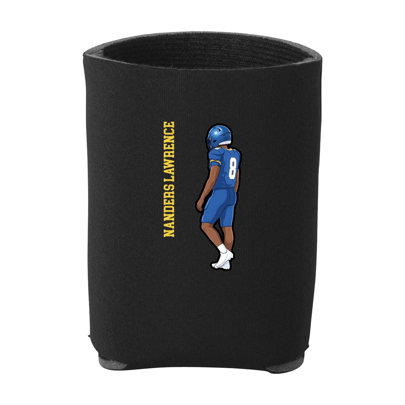 Can Holder — Name Vertical in Black