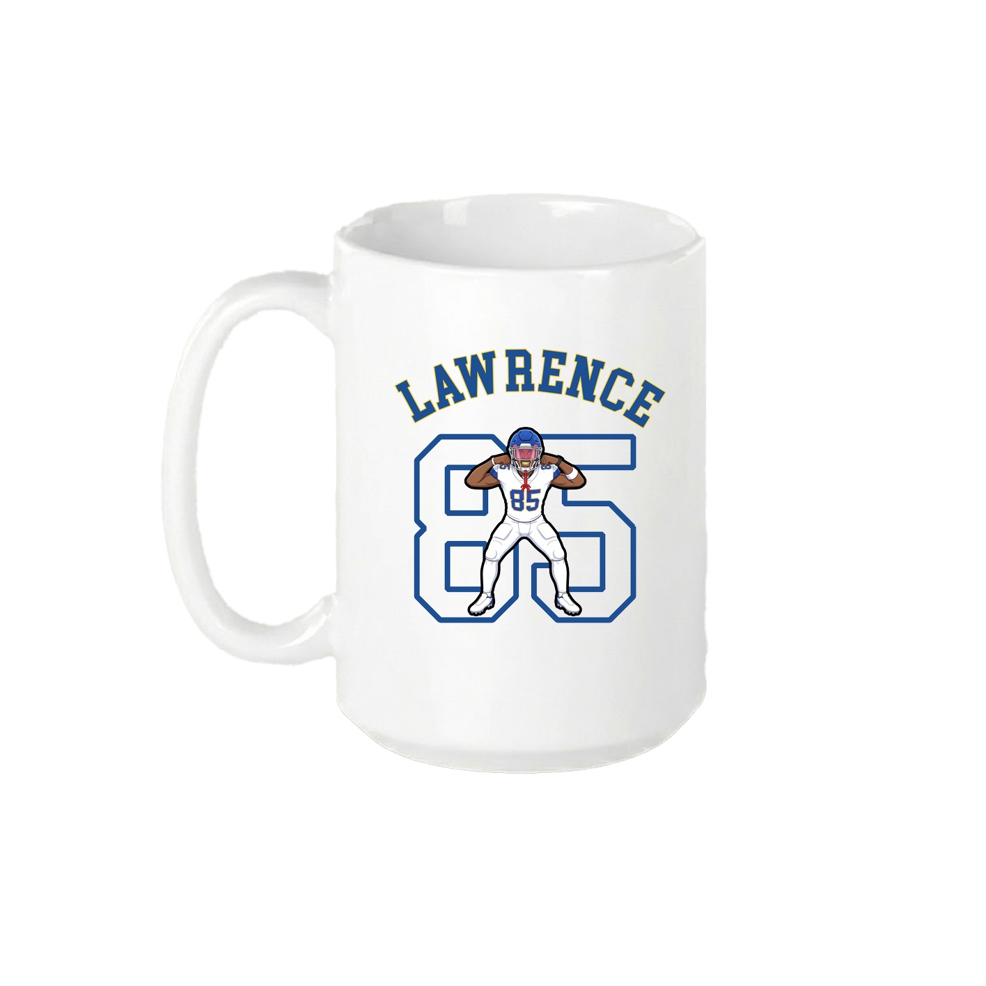15oz Coffee Mug — Shirsey Arch in White
