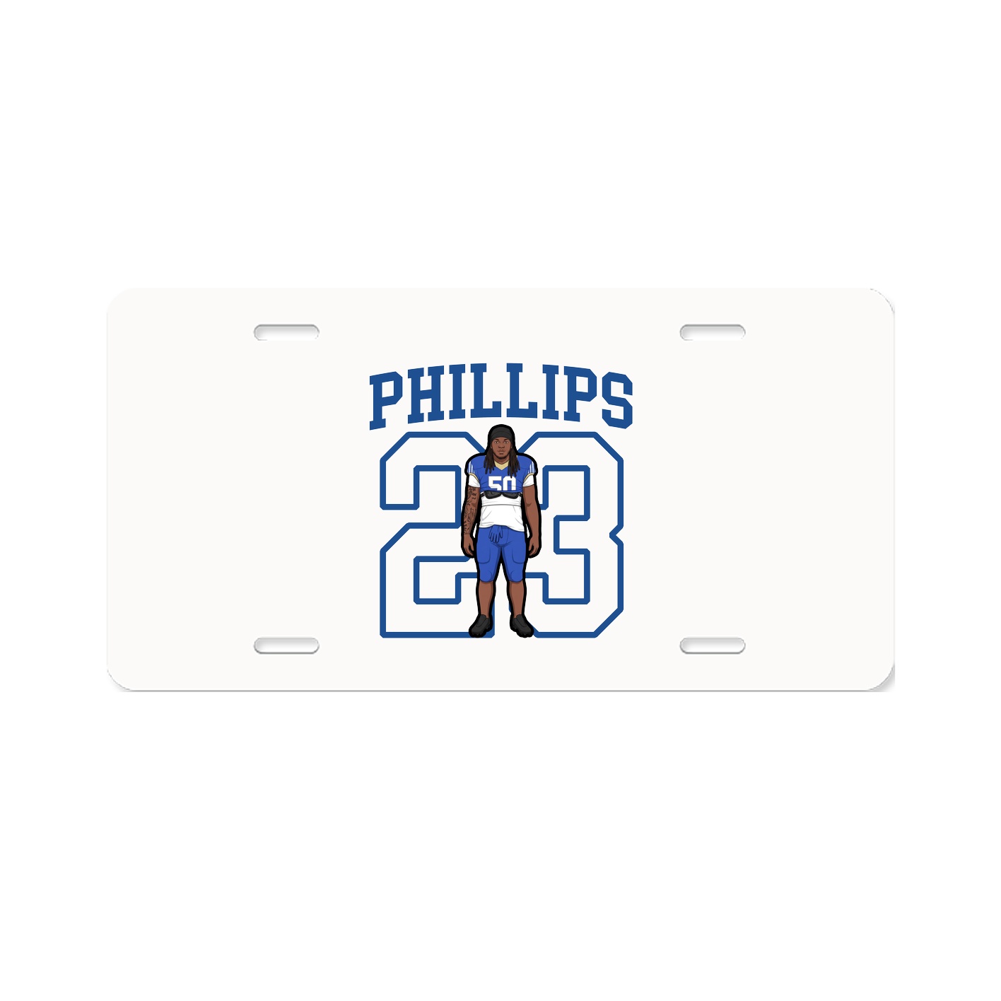 License Plate — Shirsey in Classic