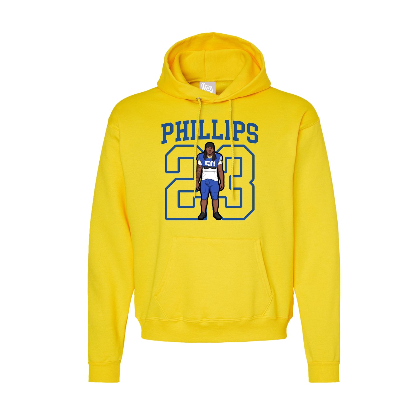 Hoodie — Shirsey in Yellow
