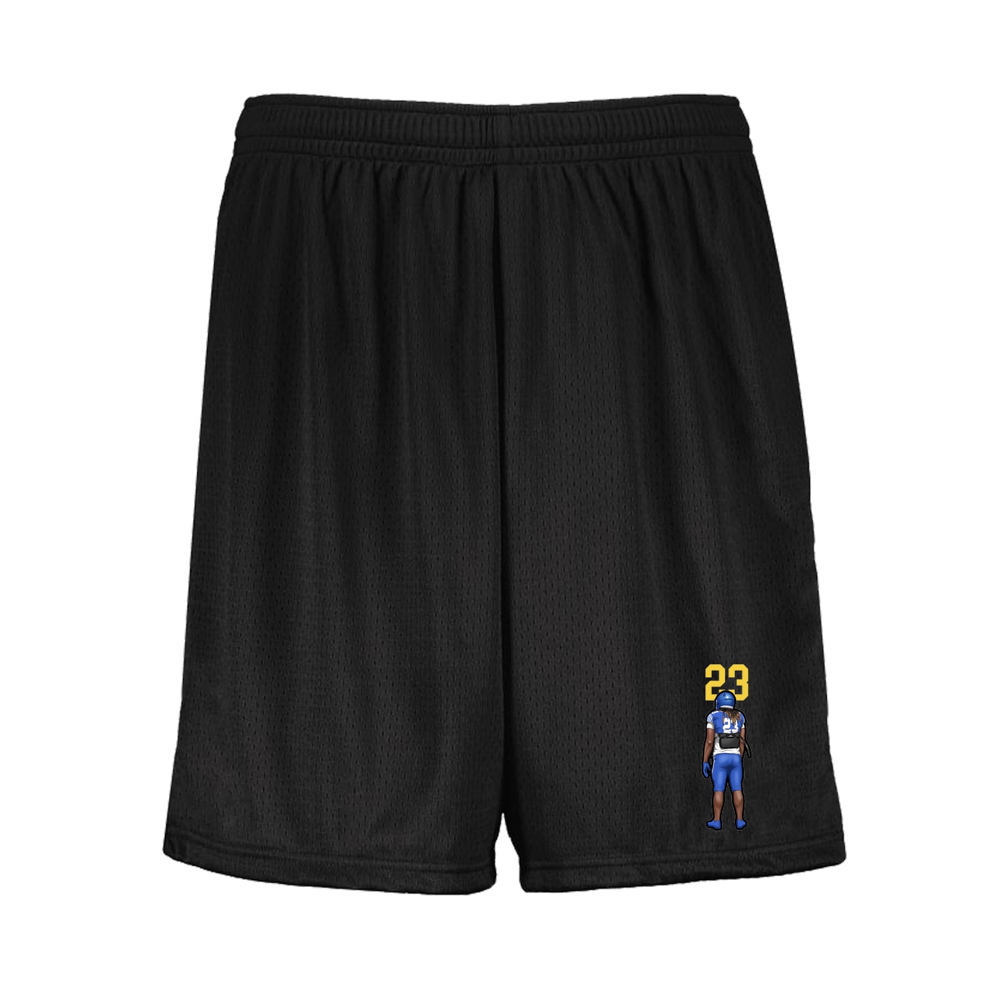 Shorts — Number Top in Black