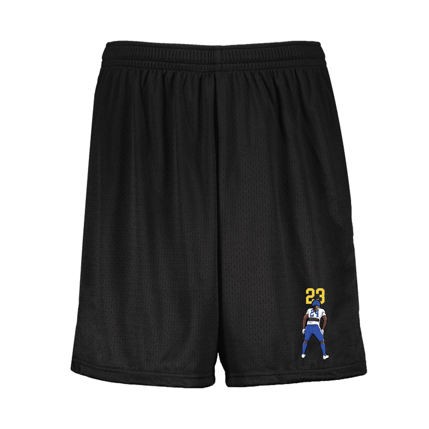Shorts — Number Top in Black