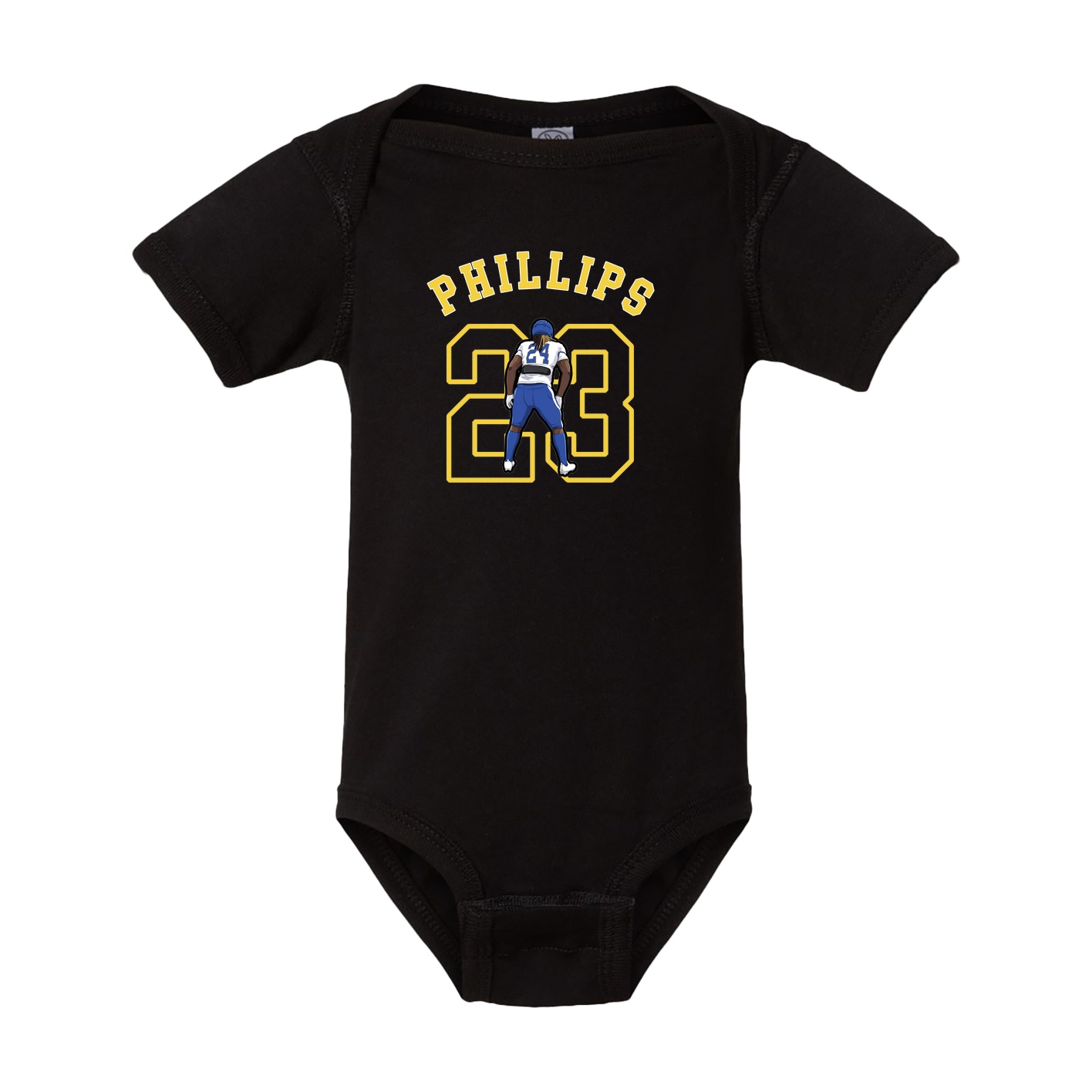 Baby Onesie — Shirsey Arch in Black