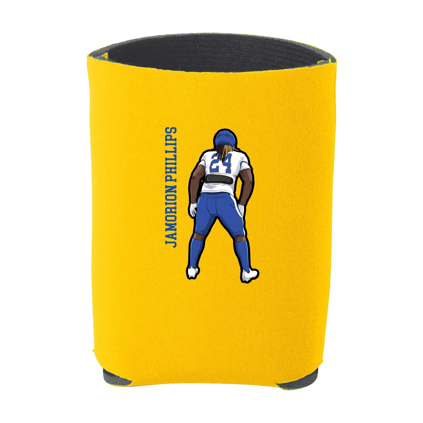 Can Holder — Name Vertical in Yellow