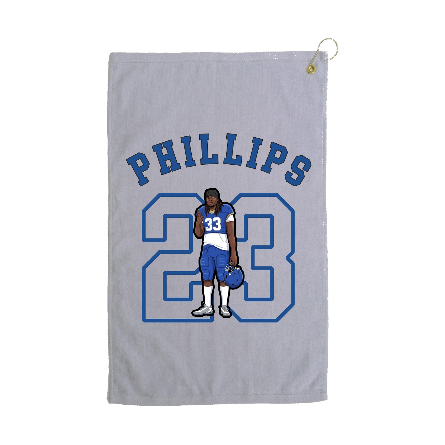 Golf Towel — Shirsey Arch in Grey