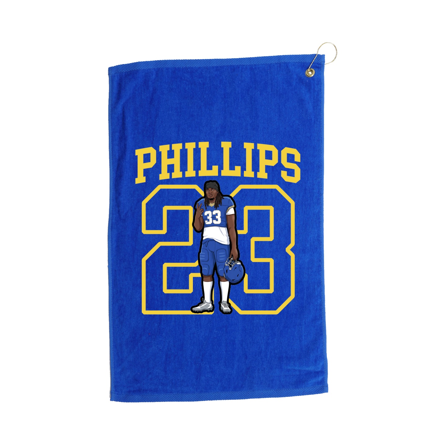 Golf Towel — Shirsey in Royal