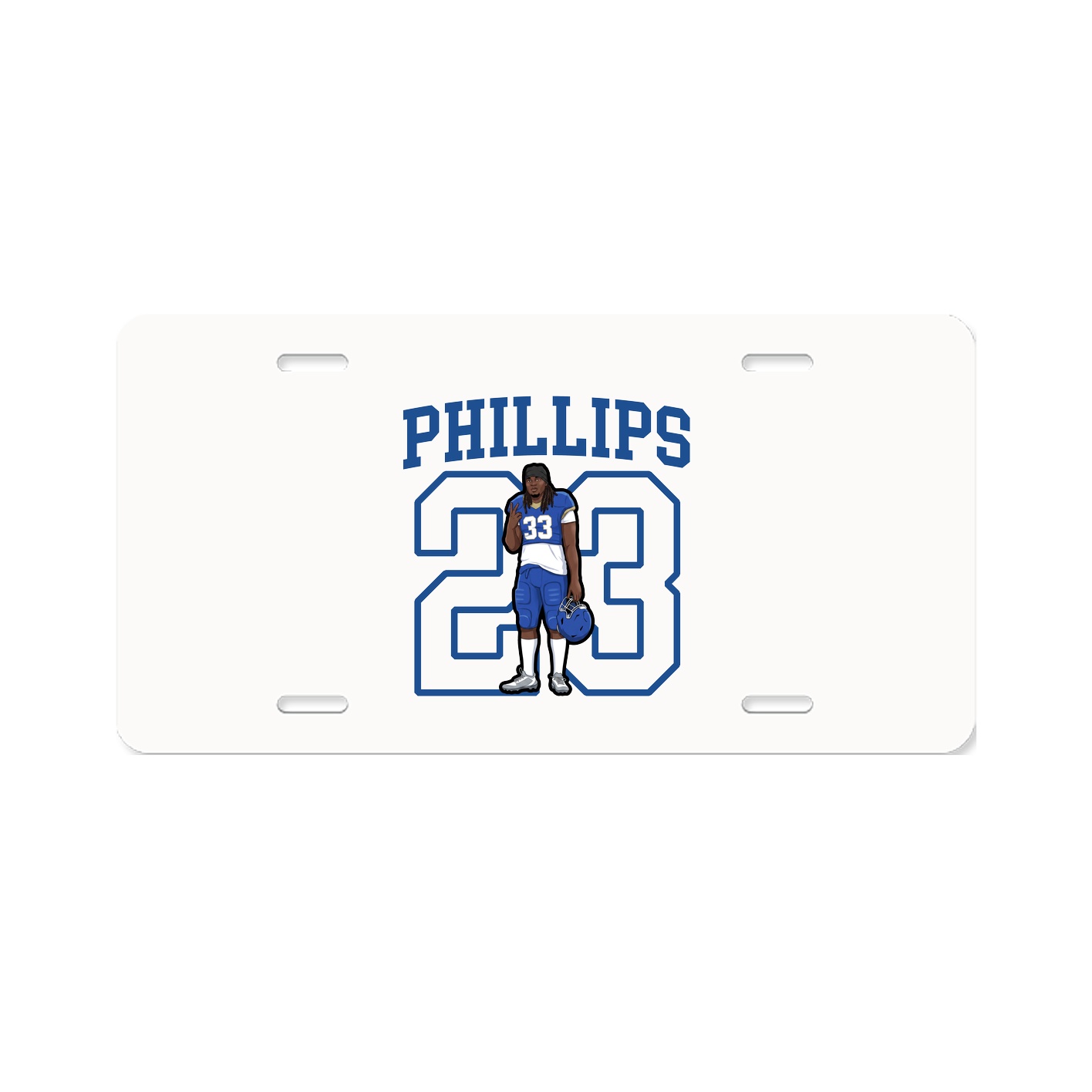 License Plate — Shirsey in Classic