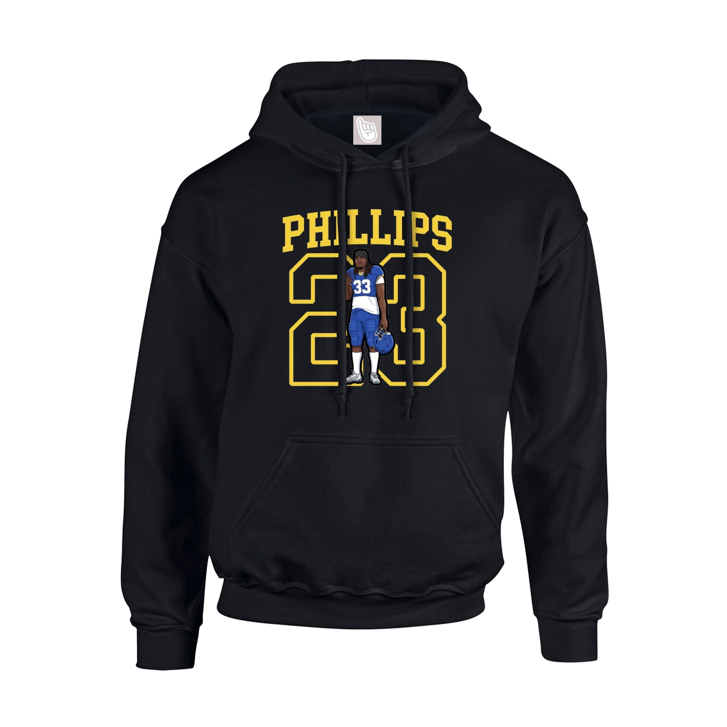 Youth Hoodie — Shirsey in Black