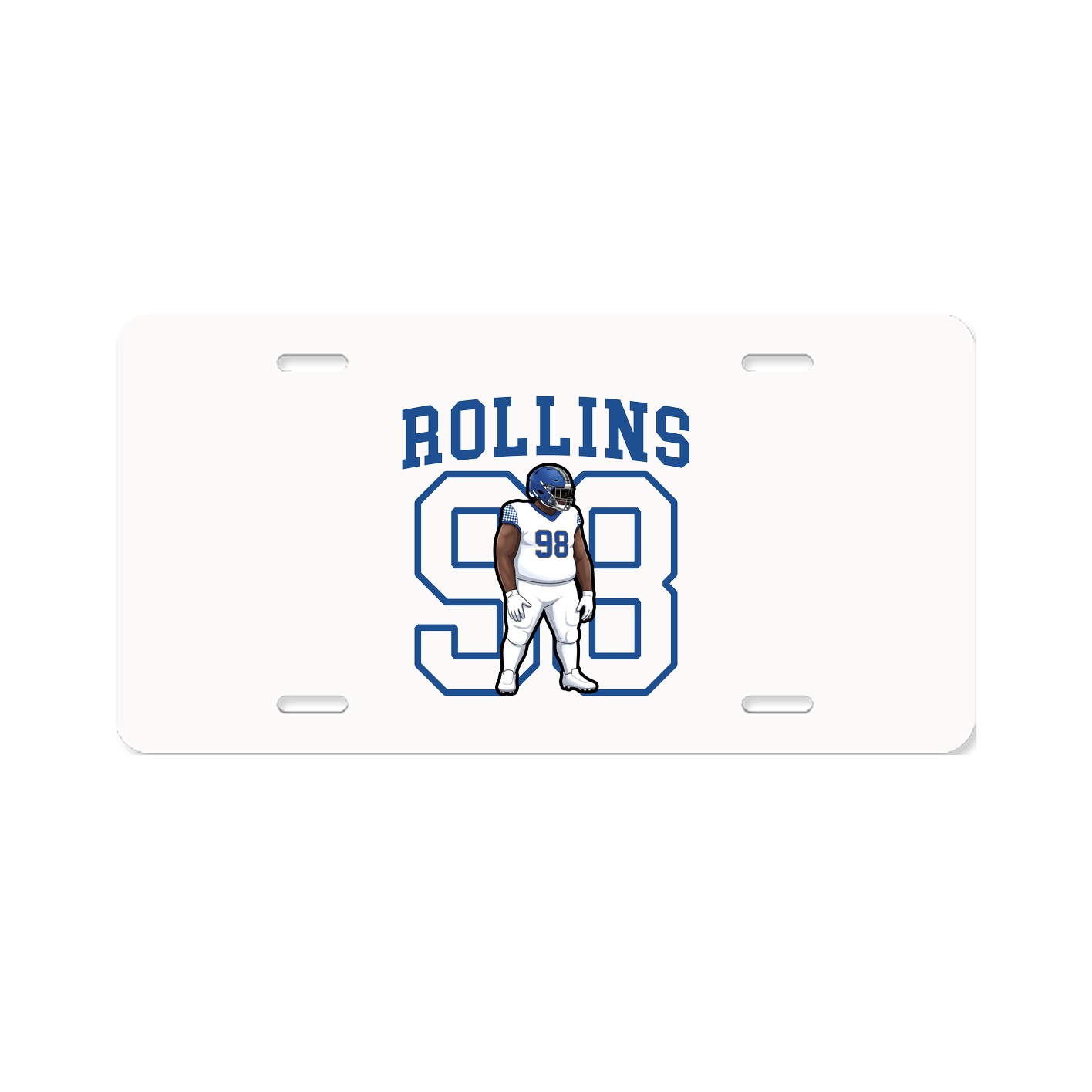 Aluminum License Plate