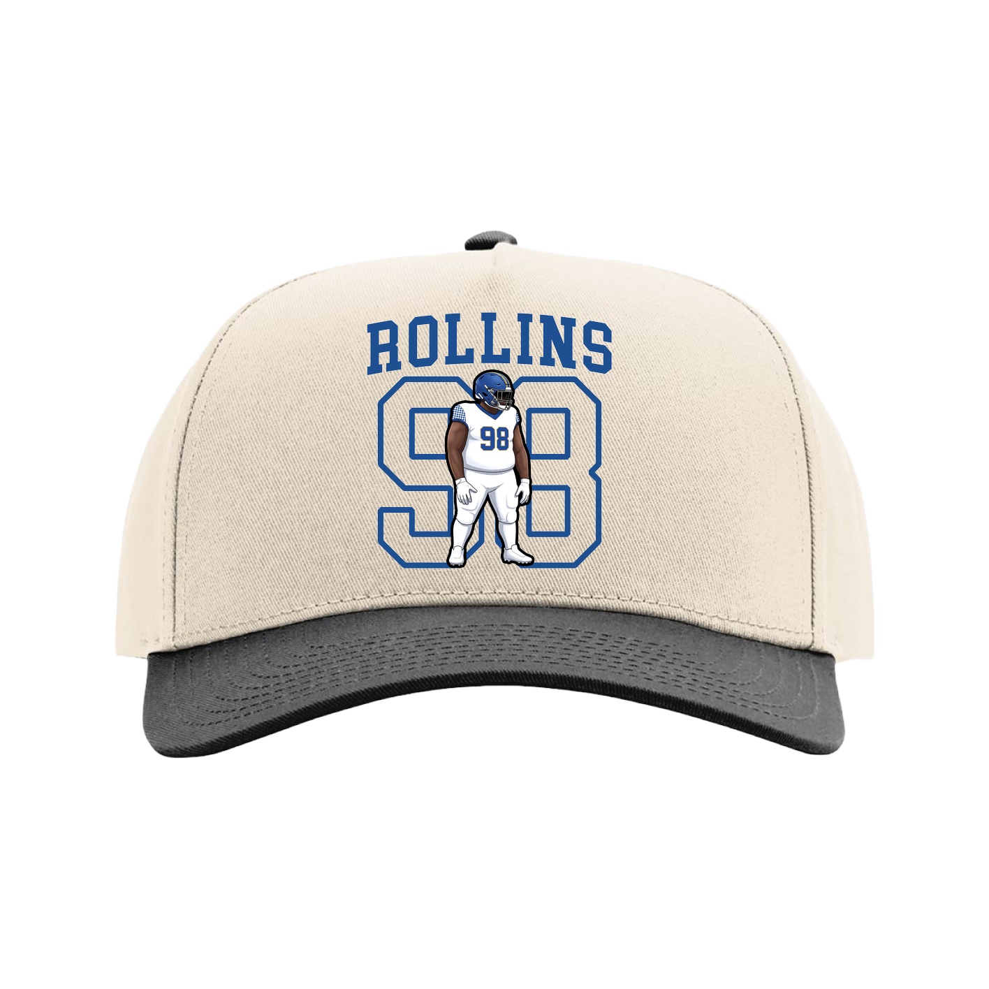 Full Fabric Five-Panel Champ Cap
