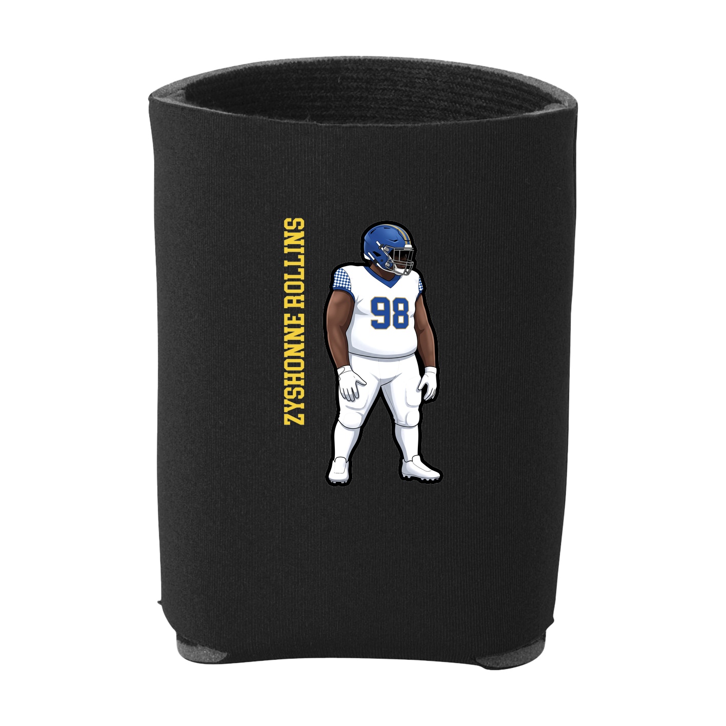 Can Holder — Name Vertical in Black