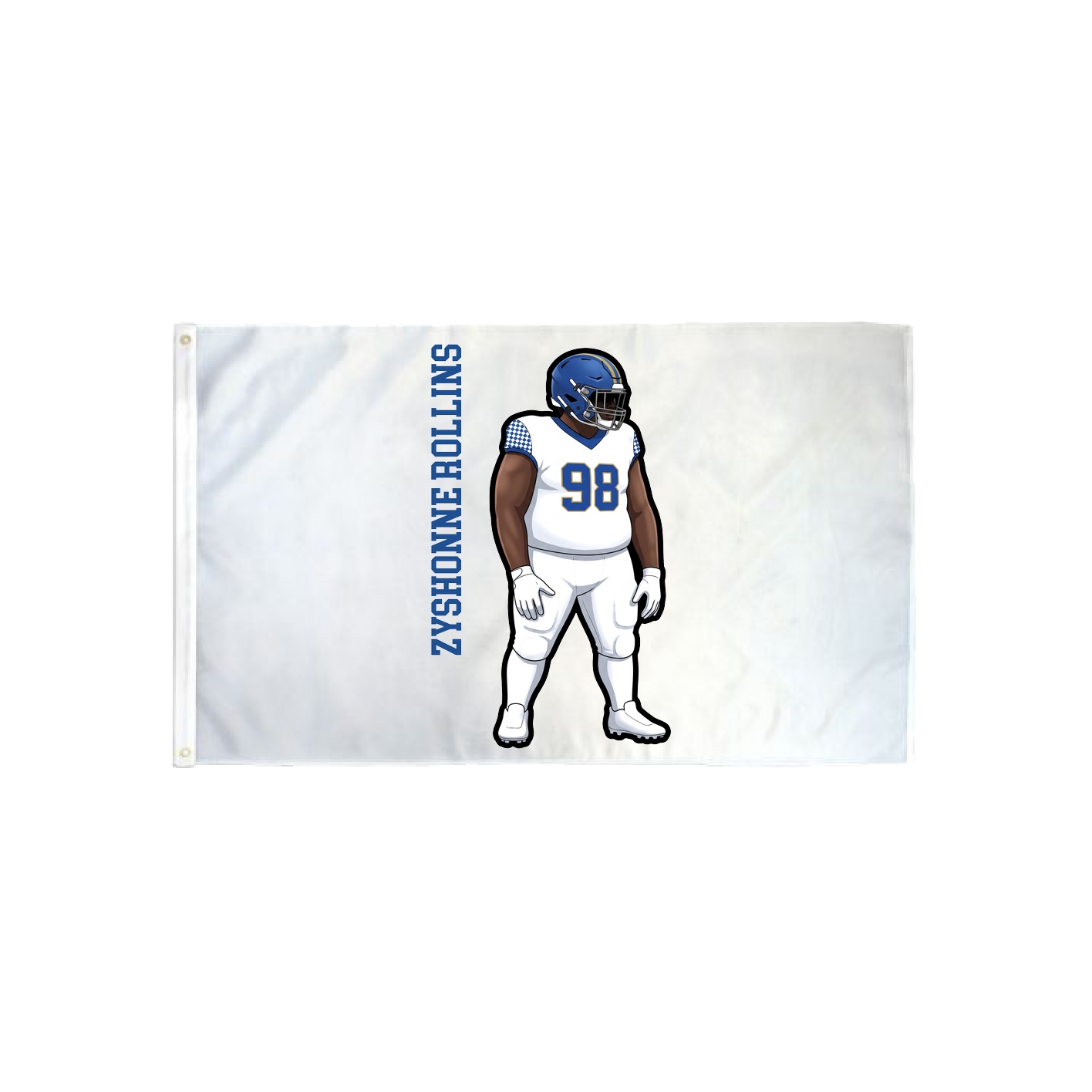 3x5 Flag — Name Vertical in Classic
