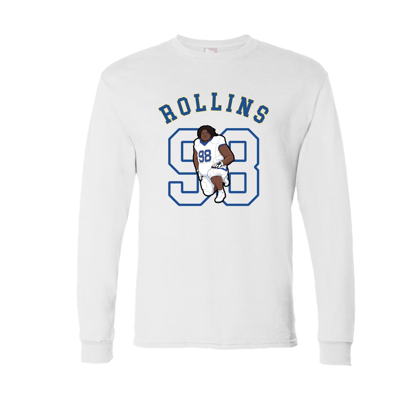 Long Sleeve Tee — Shirsey Arch in White
