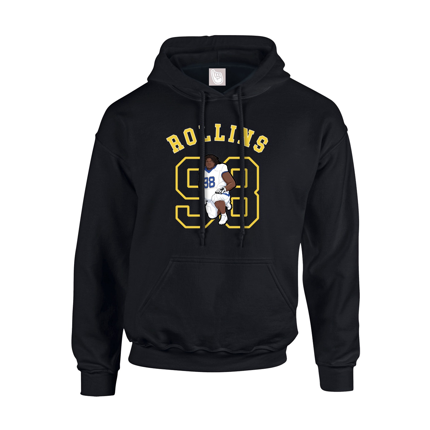 Youth Hoodie — Shirsey Arch in Black