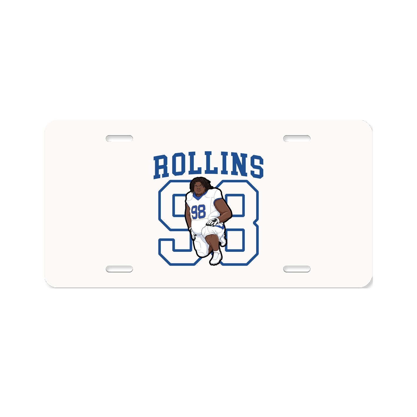 Aluminum License Plate