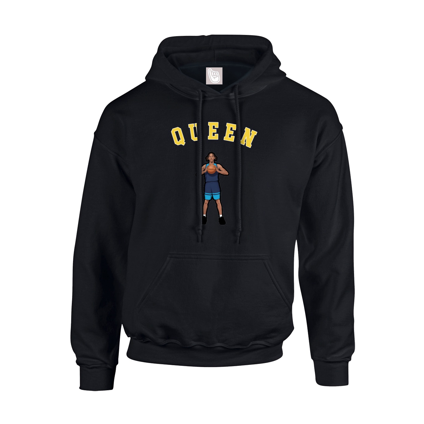 Youth Hoodie — Shirsey Arch in Black