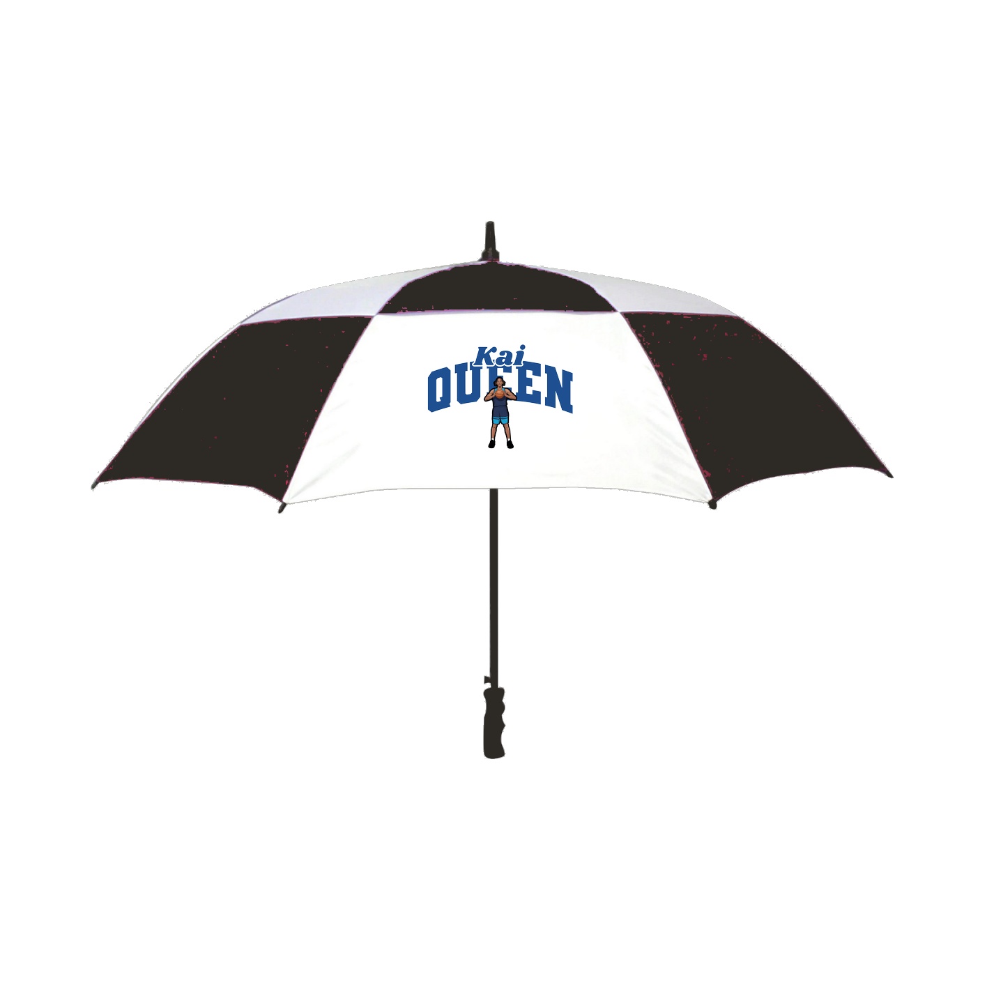 Golf Umbrella — Signature Arch in Black