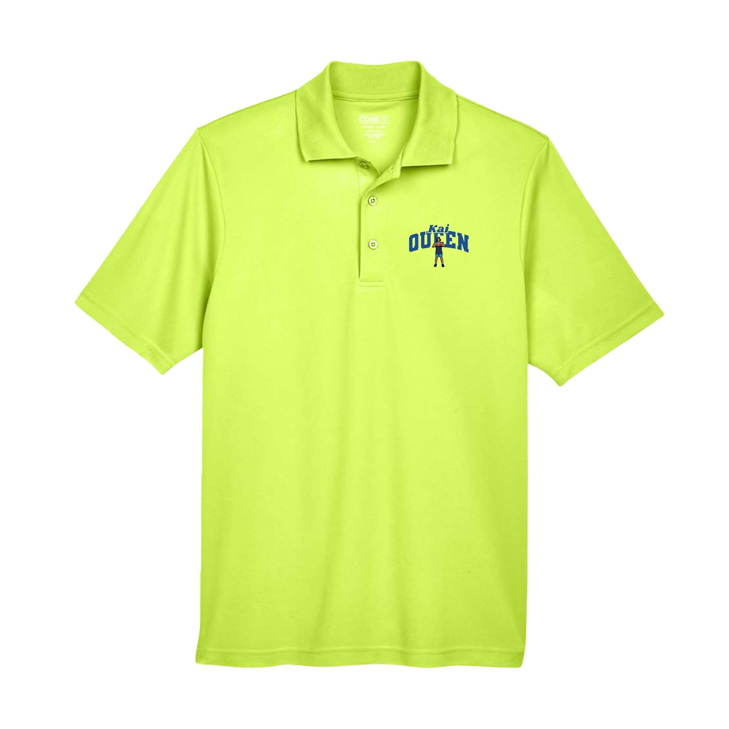Performance Polo — Signature Arch in Yellow